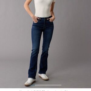 AE Next Level High-Waisted Skinny Kick Jean